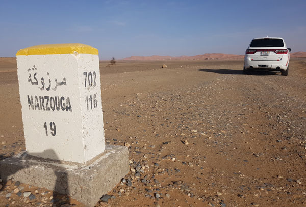 Weg nach Merzouga