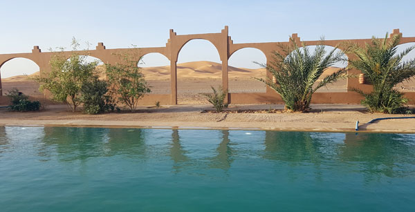 Pool von Kasbah Le Berger