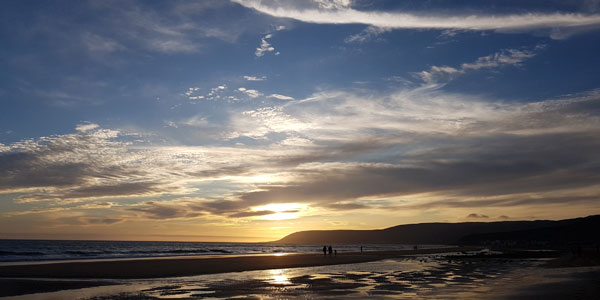 Sonnenuntergang in Taghazout