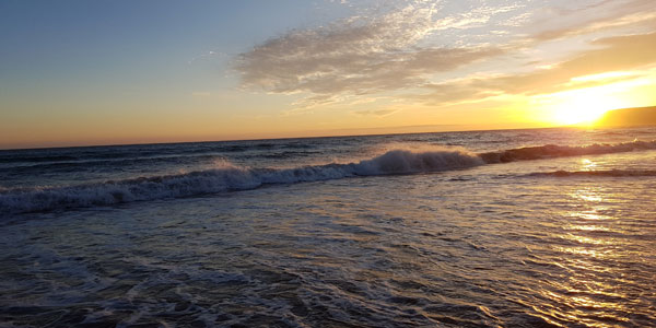 Sonnenuntergang in Taghazout