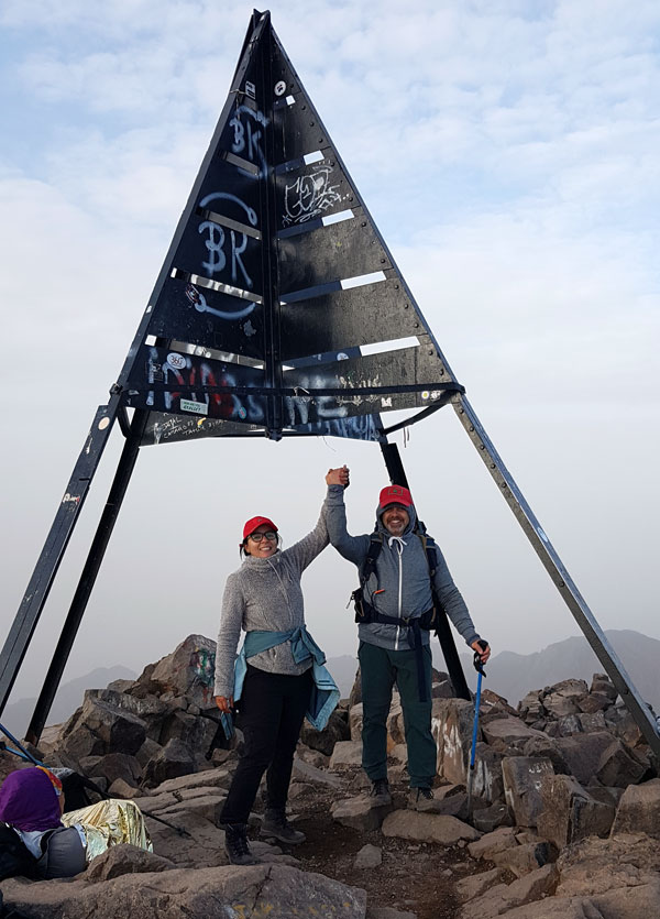 Summit of Toubkal - Morocco - 4167m