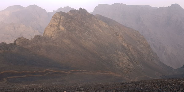 Abstieg vom Toubkal