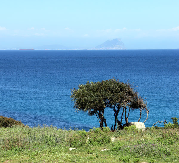 Blick nach Gibraltar